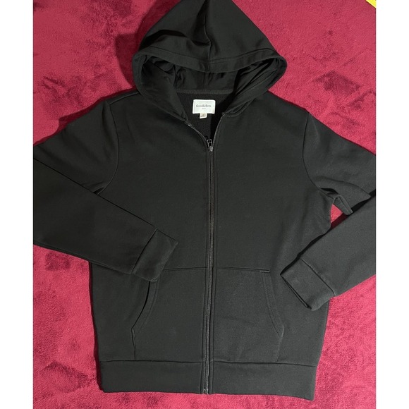 Goodfellow & Co Other - Black Goodfellow & Co full-zip Fleece Hoodie Sz M Cotton Blend Great Condition